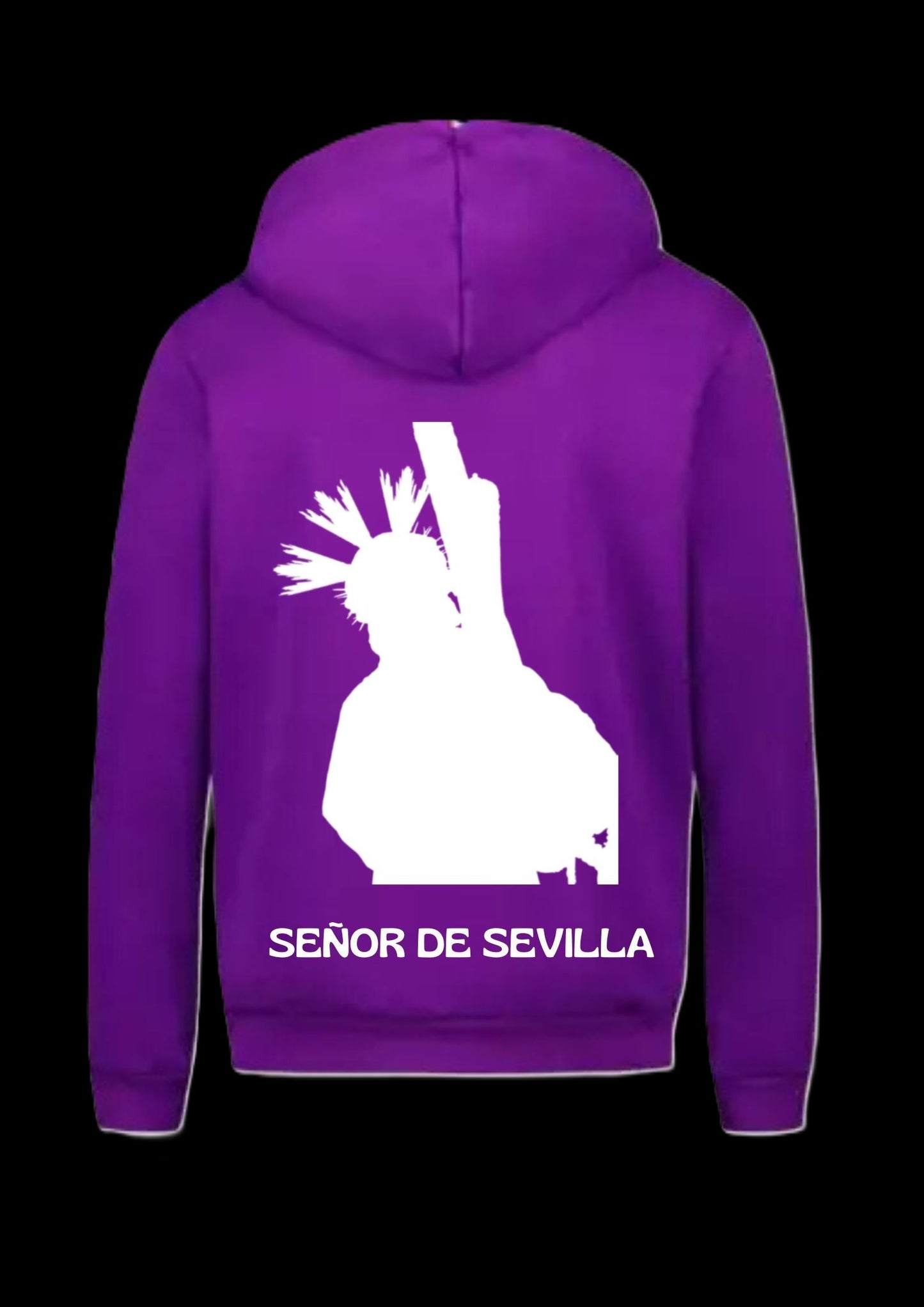 Sudadera Señor de Sevilla Morada